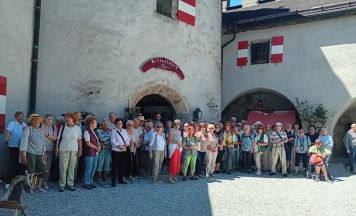 Seniorenbund Wels besuchte das Burgmuseum Hohenwerfen