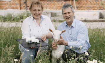 Goldenes Kasermandl für Pennewanger Ziegenkäse
