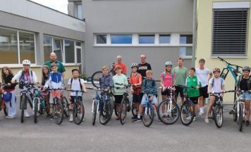Radcheck in der Mittelschule Steinerkirchen sorgt für Sicherheit