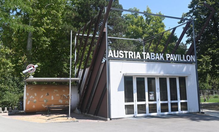 Der Austria Tabak Pavillon verwandelt sich in die Villa Botanika. (Foto: Stadt Wels)