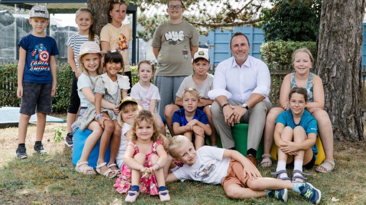 Bambinis werden im Sommer bei Holter in Wels gut betreut 