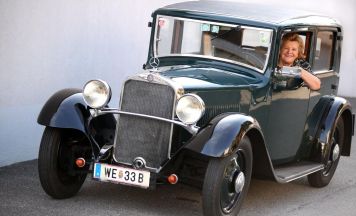 Welser Oldtimerfahrerin zieht es auf den Großglockner