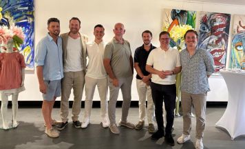 Ein kleiner Abschied beim Sommerfest der Welser Kaufmannschaft