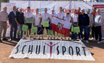 HAK Wels verteidigt Staatsmeistertitel im Schülerliga-Tennis