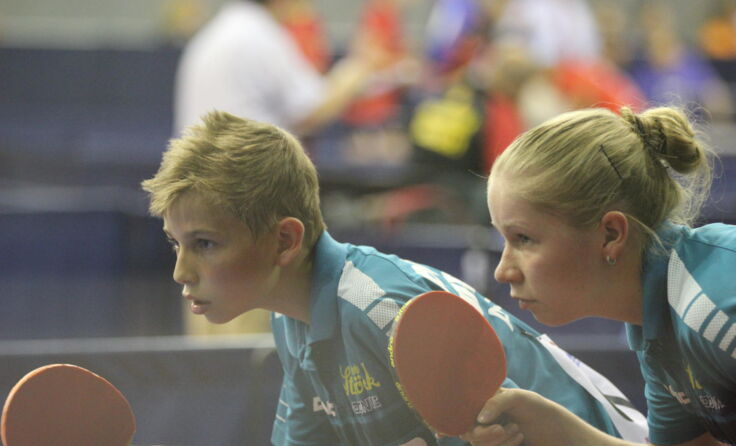 Jonas und Lena Promberger (SPG muki Ebensee) zeigten bei derU15-EM in Bratislava ihr Können.
