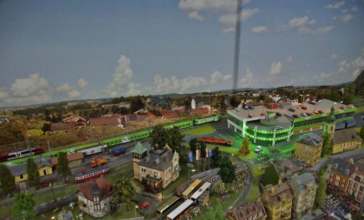 Gmundner Skyline in klein Foto: Peter Sommer Fotopress