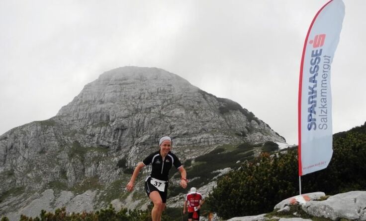 Über 1.600 Höhenmeter geht´s von Obertraun auf den Krippenstein. Foto: Gamsjäger
