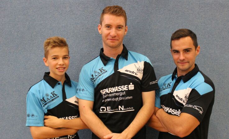 Weiterhin die große Überraschung in der 2. Tischtennis-Bundesliga: Das junge Trio aus Ebensee