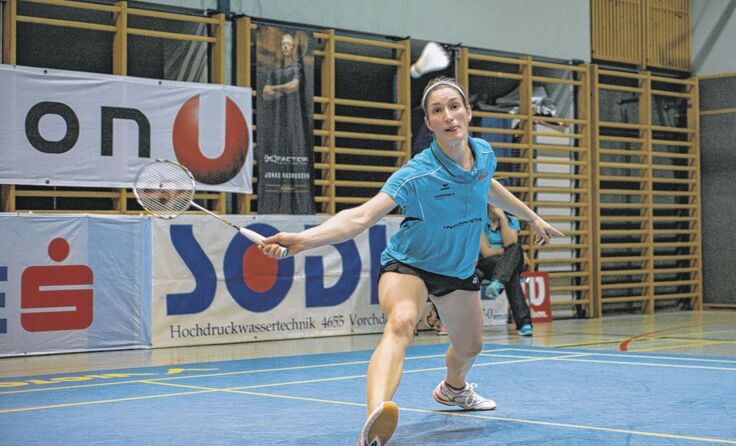Miriam Gruber will ihre „weiße Weste“ im Einzel behalten. Foto: Jürgen Steppan