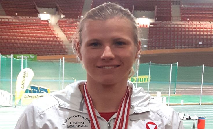 Verena Preiner bot bei der Hallen-EM eine großartige Vorstellung. Foto: OLV