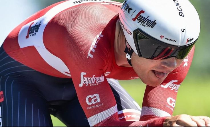 Stundenweltrekordler Matthias Brändle will Grünau seinen Titel verteidigen Foto: Team Trek