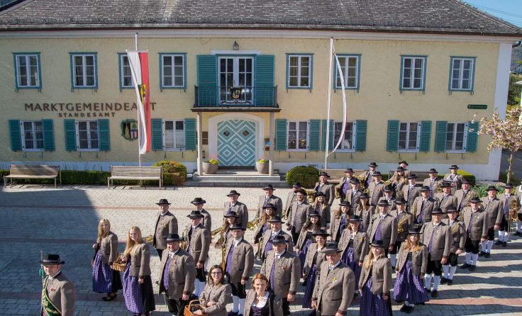 Der Marktmusikverein Altmünster bereitet sich auf sein Jubiläumsfest vor. Foto: Manfred Keller