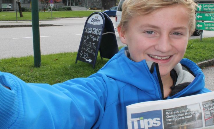Auf jeden Kirchhamer Selfie-Poster wartet eine "Tips-Bag" mit "goodies".