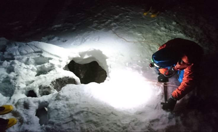Bergretter beim Einsatz am Dachstein. Foto: BRD