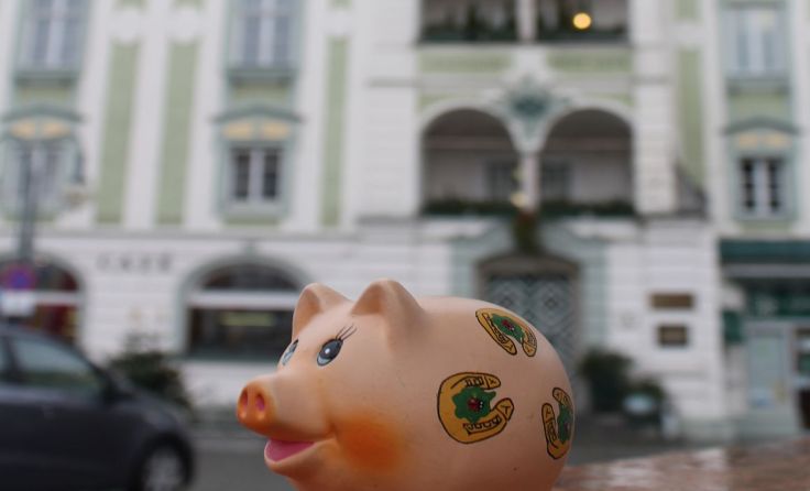 Das Sparschwein drückt dem Gmundner Budget seinen Stempel auf.