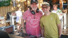 DJ Roland Düringer in der Sandburg