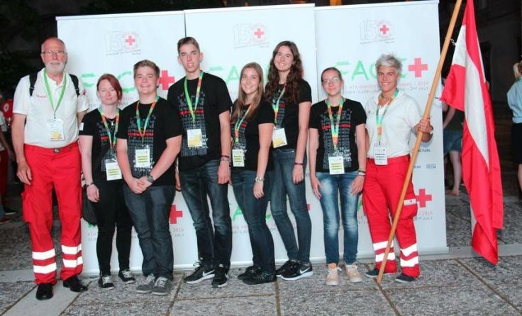 Die Österreichische Bewerbsgruppe bei FACE 2016 aus Enns