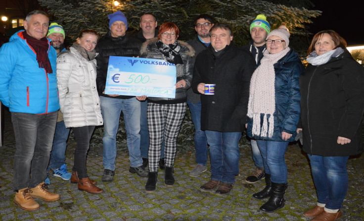 Spendenübergabe