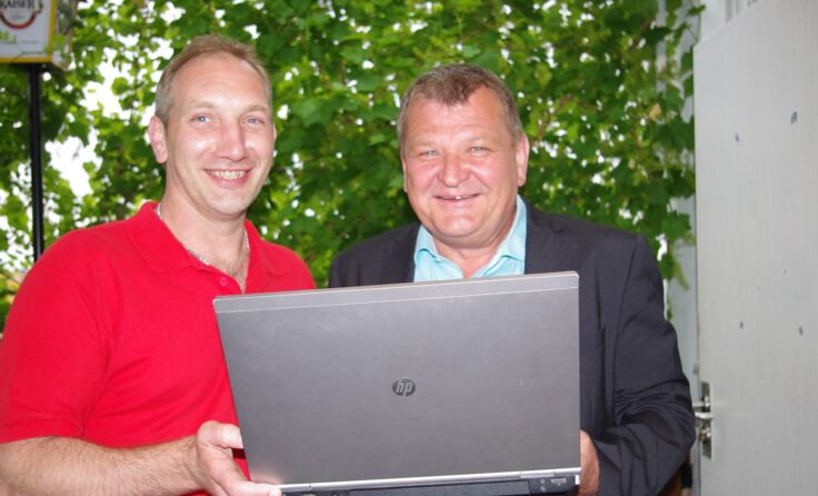 Gastronom Rene Lettner sucht mit Franz Rummerstorfer nach einer Immobilie.