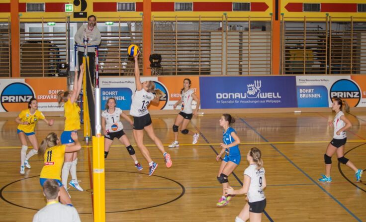 SG Prinz Brunnenbau Volleys gegen VC Tirol endete mit 3:1-Sieg für die Gäste.