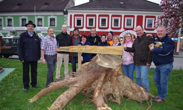 Der Stadtteil „Oberer Vormarkt“ ist heuer für das Maibaum-Aufstellen zuständig. 