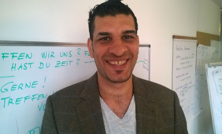 Amjad Almasoudi aus dem Irak
