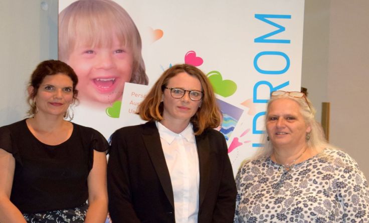 Nina Theiss-Laubner, Eva Schobesberger und Ursula FehringerFoto: Familiennetzwerk-Down-Syndrom