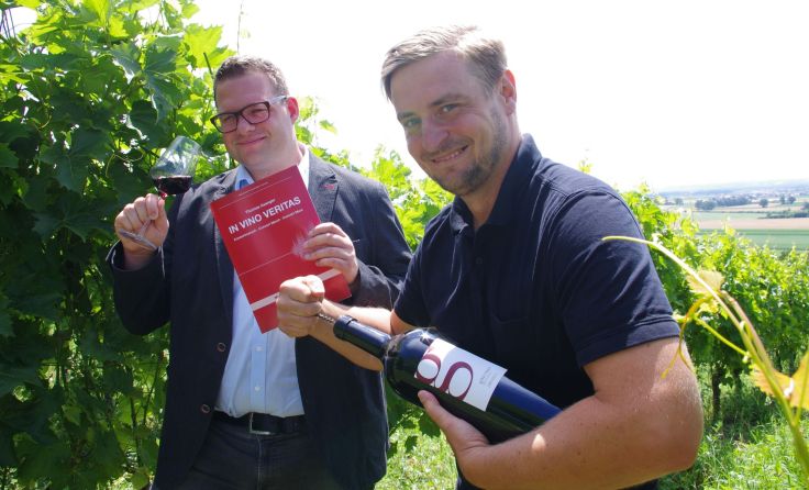 Musik verbindet: Leonhard Gmeiner und Thomas Asanger Foto: Primeßnig