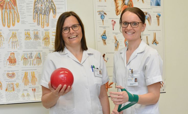 Die Therapeuten des Klinikum Freistadt arbeiten eng mit allen Berufsgruppen zusammen. Foto: OÖG