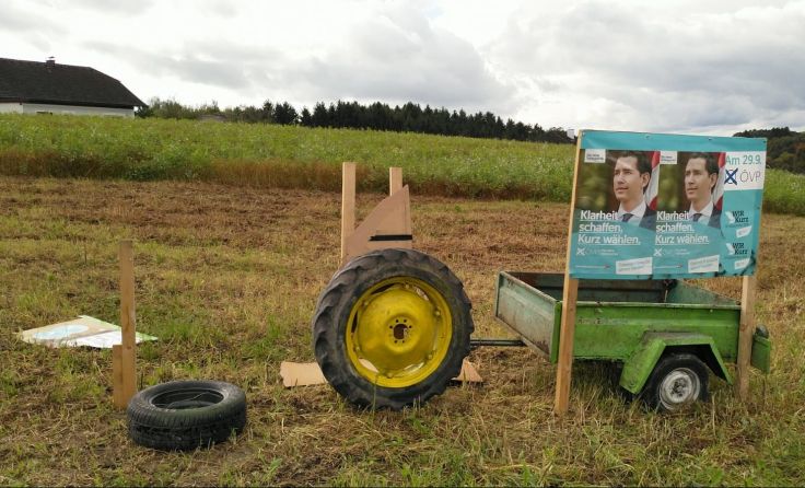 Vandalen wüteten in Münzbach.Foto: ÖVP Münzbach