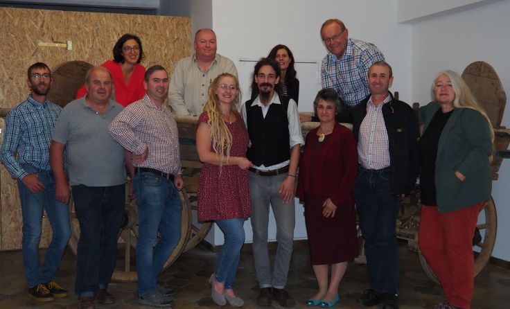 Regionale Direktvermarkter freuen sich auf den neuen Standort. Foto: Bauernm. Wartb.