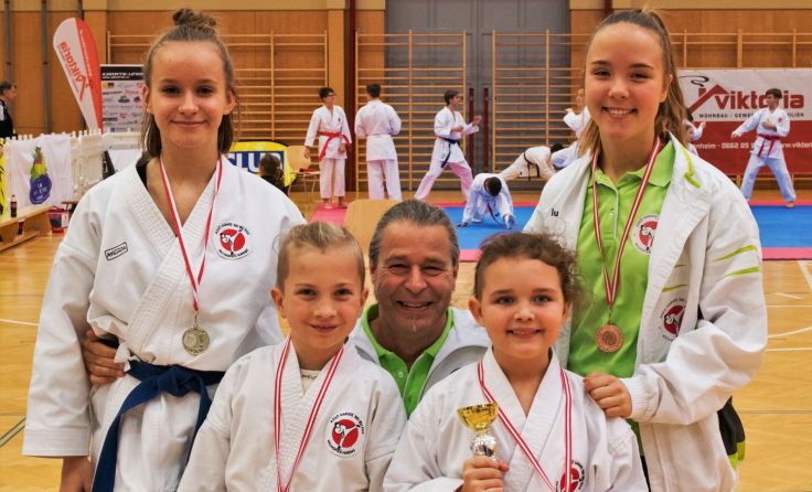 Vor allem der Nachwuchs liegt Christian Ramsebner am Herzen. Foto: ASKÖ Karate Seibukan Neuhofen