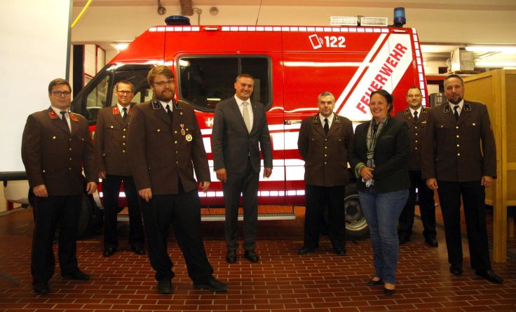 Kommandowahl bei der Freiwilligen Feuerwehr Nettingsdorf. Foto: Stadtgem. Ansfelden