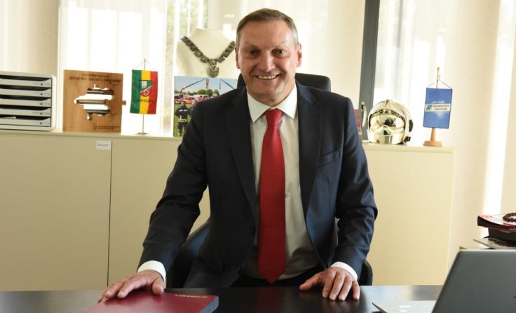 Seit 2010 leitet Manfred Baumberger (SPÖ) die Geschicke der Stadt. (Foto: Gregor Kraftschik)
