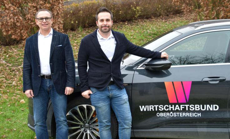 Markus Kullmann und Armin Völkl-Leitner vom WB Ansfelden (Foto: Concept Consulting)