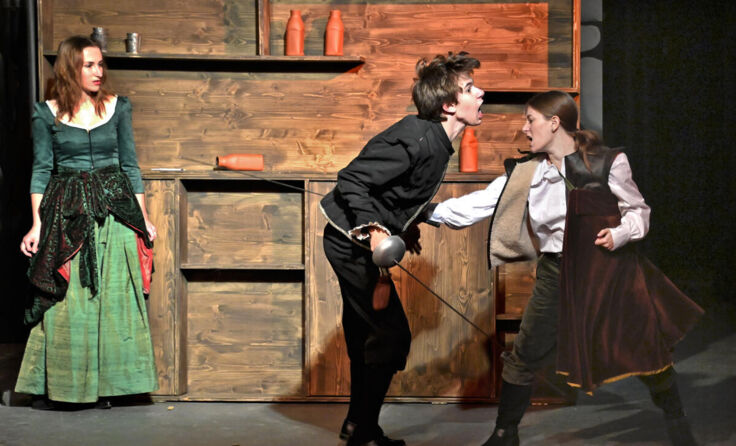 Theater Sellawie greift wieder zu Mantel und Degen. (Foto: Peter Kainrath)