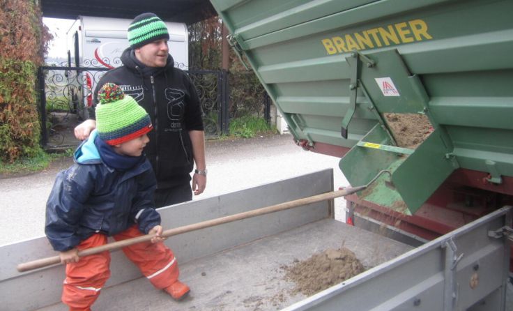 Am Samstag, 8. April, kann man sich den Sand wieder abholen. (Foto: ÖAAB Enns)