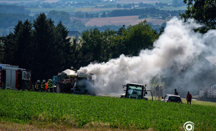 Einsatz der FF Perg und Allerheiligen (Foto: fotokerschi.at/Brandstätter)
