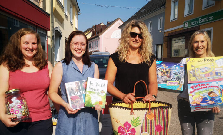 Schnäppchenmarkt in der Innenstadt (Foto: Stadtmarketing Perg)