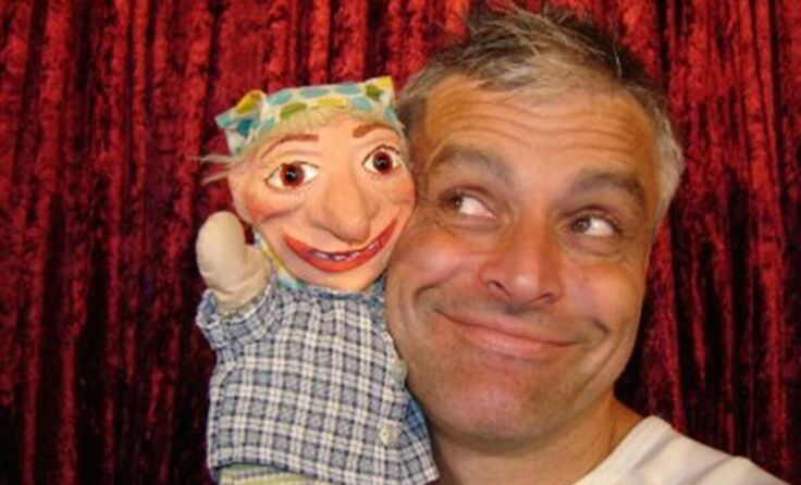 Franz Rosenthaler und Kasperl (Foto: Rosenthaler)