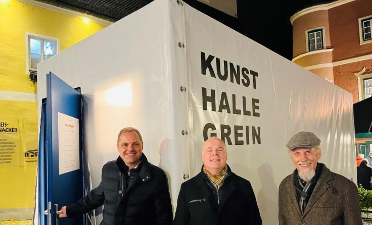Bürgermeister Rainer Barth, Roland Wegerer und Walter Edtbauer. (Foto: mip)