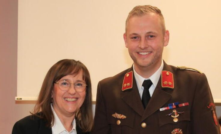 Bürgermeisterin Hilde Prandner und Kommandant Michael Mayer (Foto: FF Luftenberg)