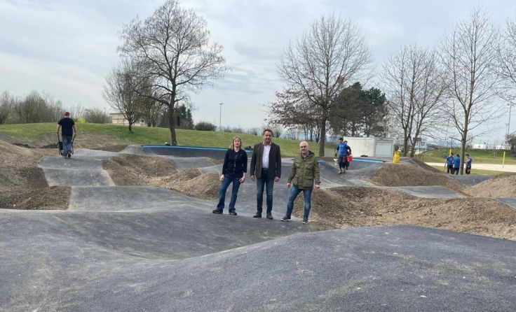 LAbg. Bgm. Froschauer mit Norbert Hausleithner und Katharina Wurm (Foto: Stadtgemeinde Perg)
