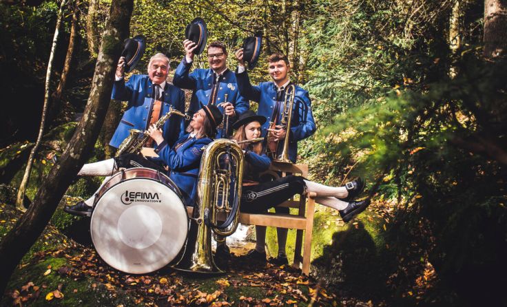 Trachtenmusikkapelle Bad Kreuzen (Foto: Maria Hintersteiner)