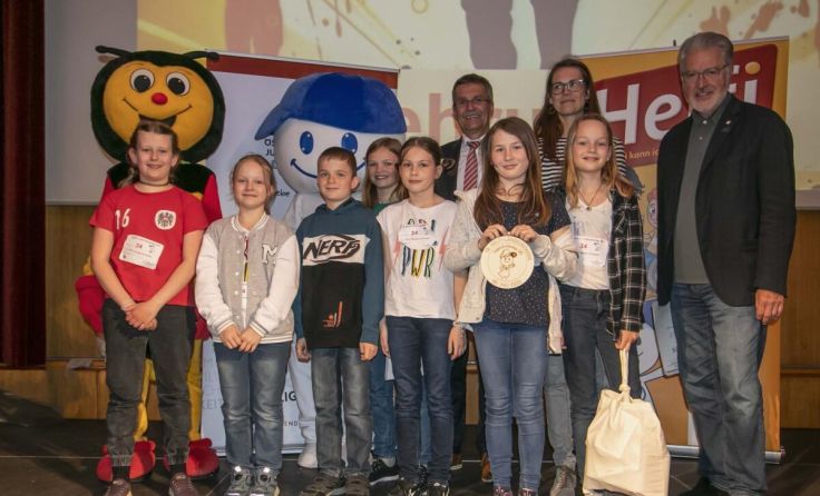 Auf Rang drei landeten die Schüler der VS St. Georgen/Walde. (Foto: OÖJRK/ Kat Art Fotografie)