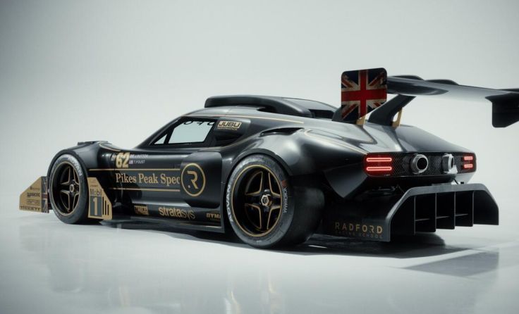 Dieser 700-PS-Bolide von JUBU Performance wird im Juni am Pikes Peak starten. (Foto: Radford Motors)