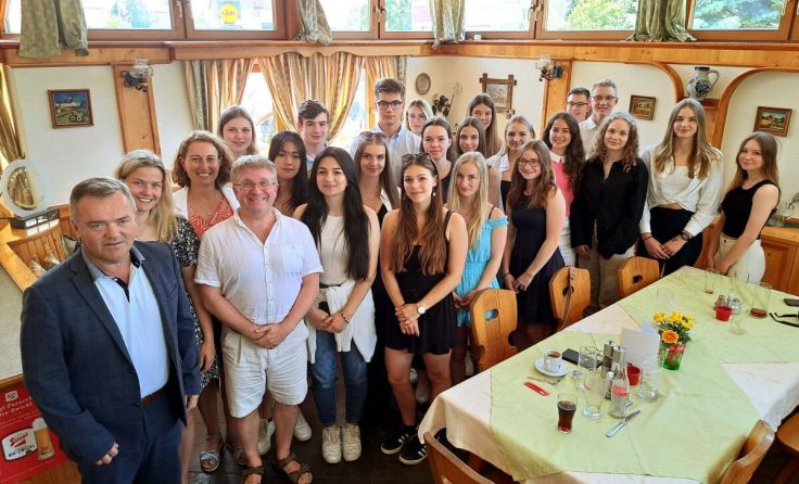 Vernetzungstreffen in Perg zwischen BORG und Med-Uni (Foto: Stummer)