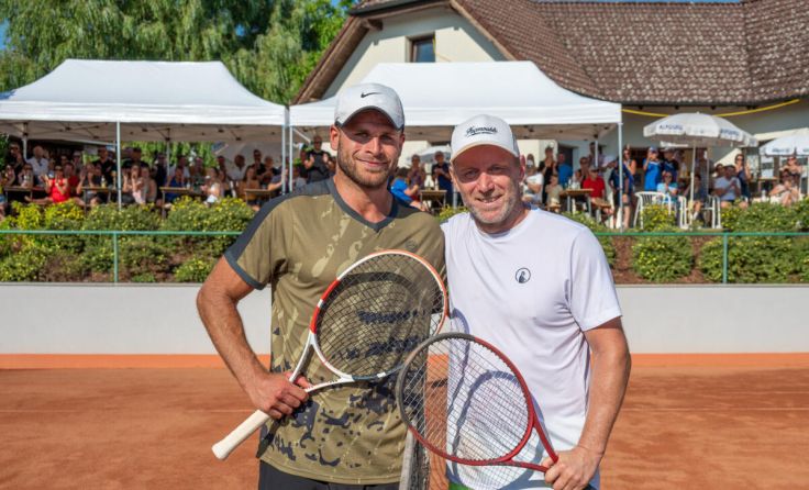Manuel Hirtl (29) und Stefan Koubek (46). (Foto: Josef Pils)