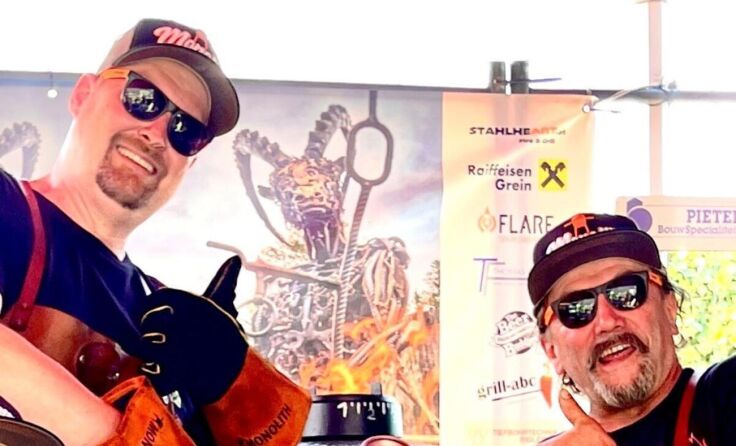 Thomas Friedl und Leo Gradl von der BBQ-Grillakademie. (Foto: Friedl)