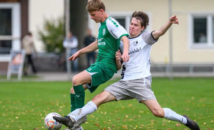 Auch im kleinen Derby endete das Spiel Naarn gegen Schwertberg unentschieden. (Foto: Astleitner)